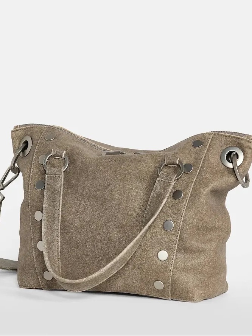 Hammitt Women’s Medium Daniel Leather in Brushed Pewter - Picture 13 of 17